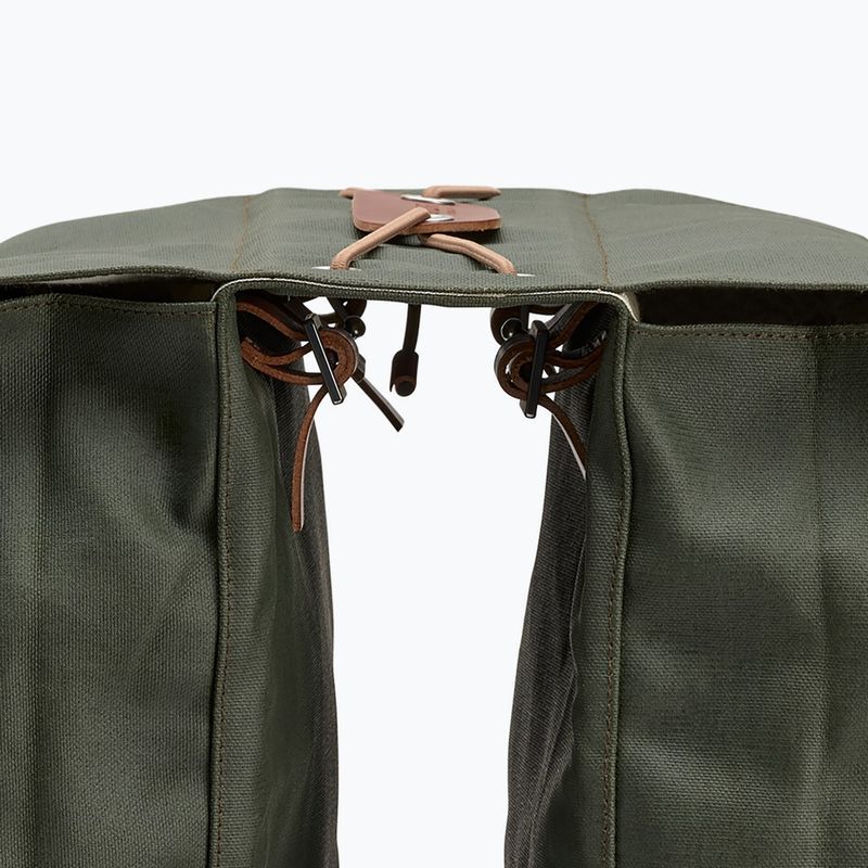 Сумка велосипедна Brooks England Brick Lane Panniers 30 л sage green/honey 4
