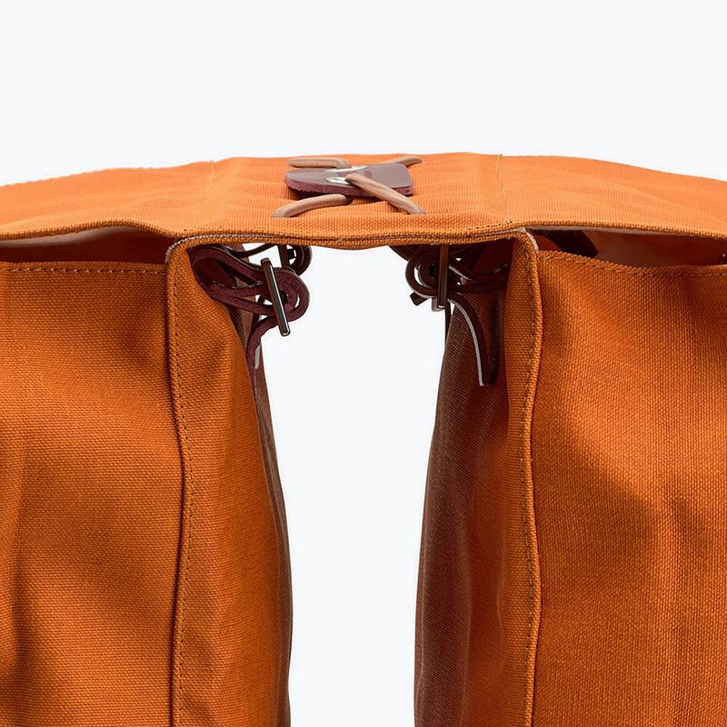 Сумка велосипедна Brooks England Brick Lane Panniers 30 л gooseback/maroon 4