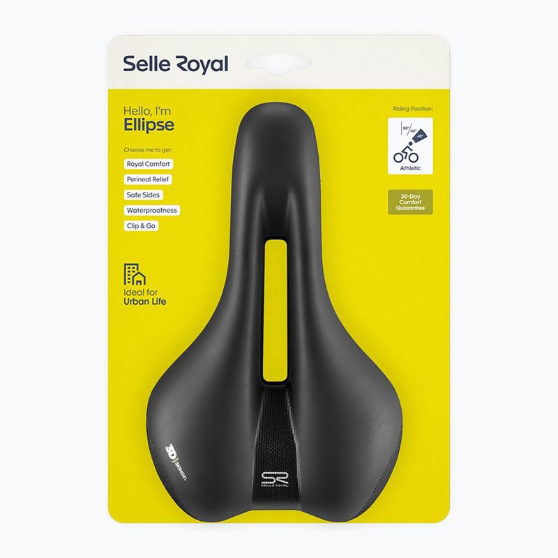 Велосипедне сідло Selle Royal Premium Athletic 45st. Ellipse black 8