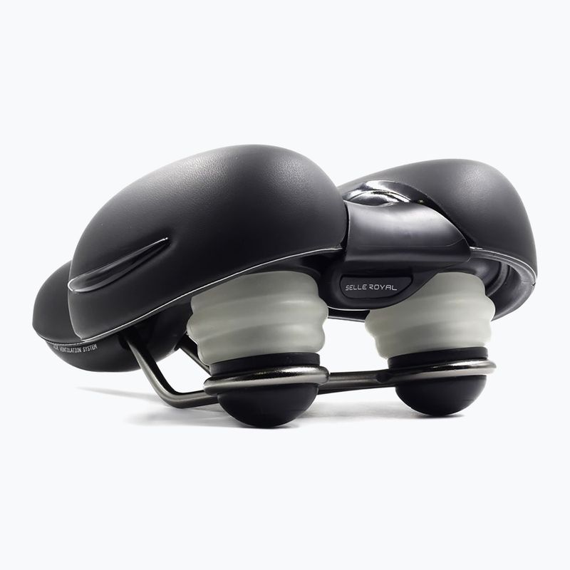Сідло велосипедне Selle Royal Respiro Soft Relaxed 90St. black 6