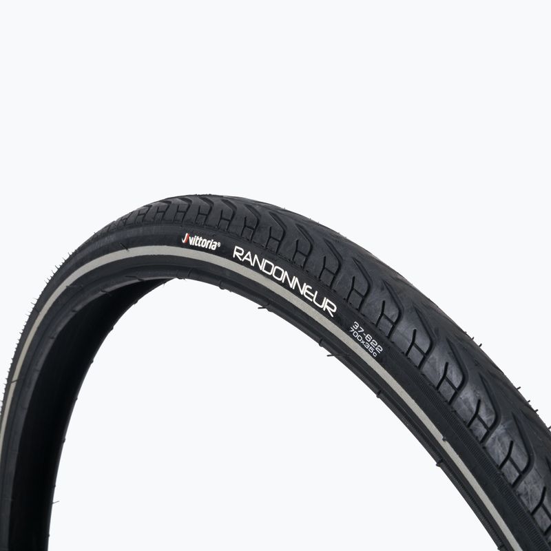 Шина велосипедна Vittoria Randonneur 700 x 35C чорний 3