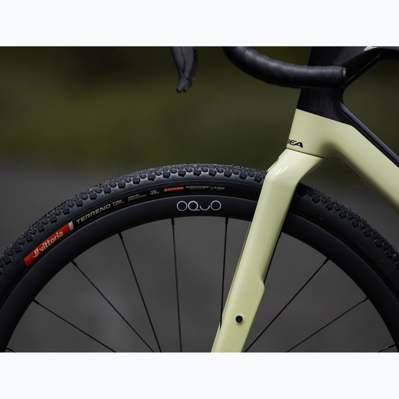 Шина велосипедна Vittoria Terreno T30 G2.0 TLR Gravel Endurance 700x37c чорний/коричневий 5