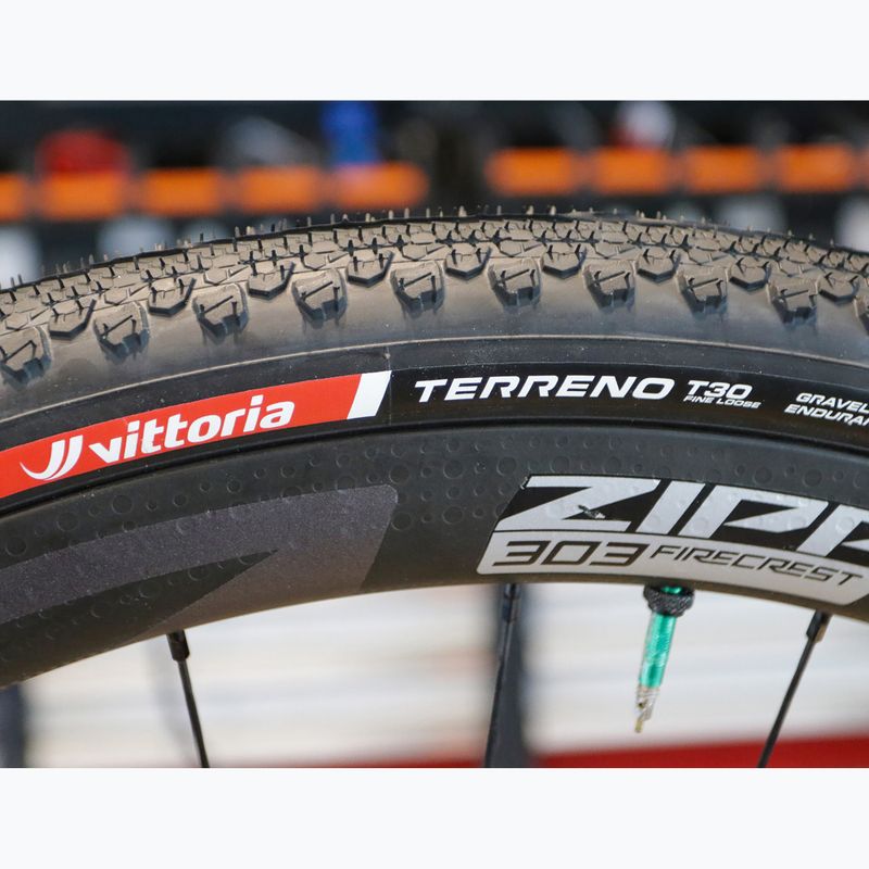 Шина велосипедна Vittoria Terreno T30 G2.0 TLR Gravel Endurance 700x40c чорний/коричневий 8