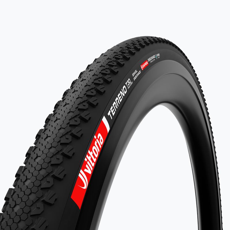 Шина велосипедна Vittoria Terreno T30 G2.0 TLR Gravel Endurance 700x40c чорний 2