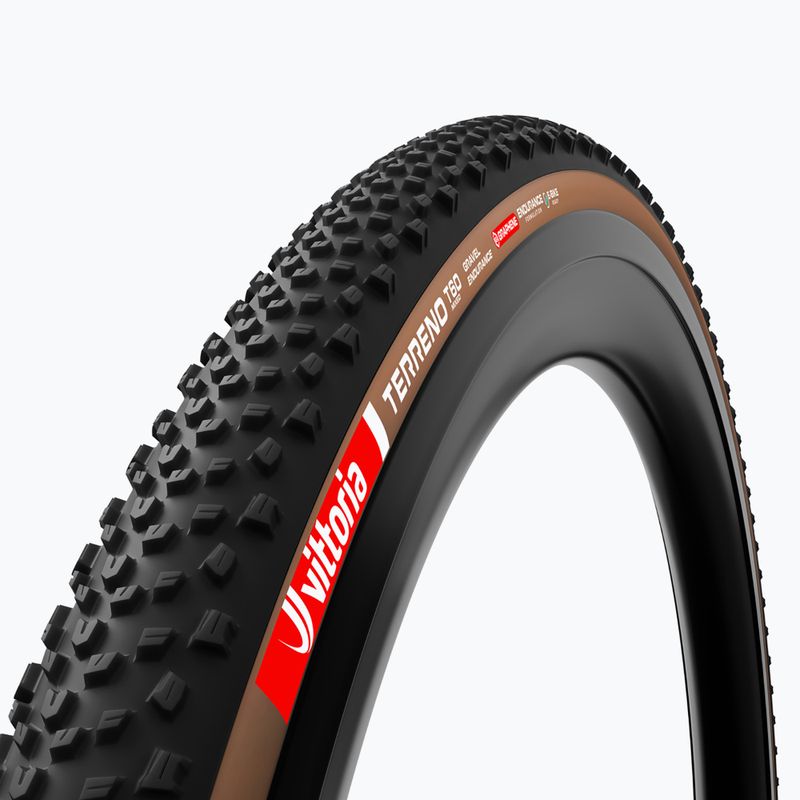 Шина велосипедна Vittoria Terreno T60 G2.0 TLR Gravel Endurance 700x40c чорний 2