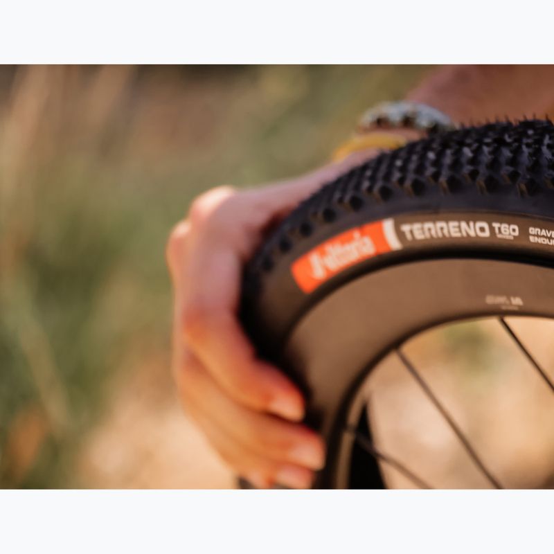 Шина велосипедна Vittoria Terreno T60 G2.0 TLR Gravel Endurance чорний 7