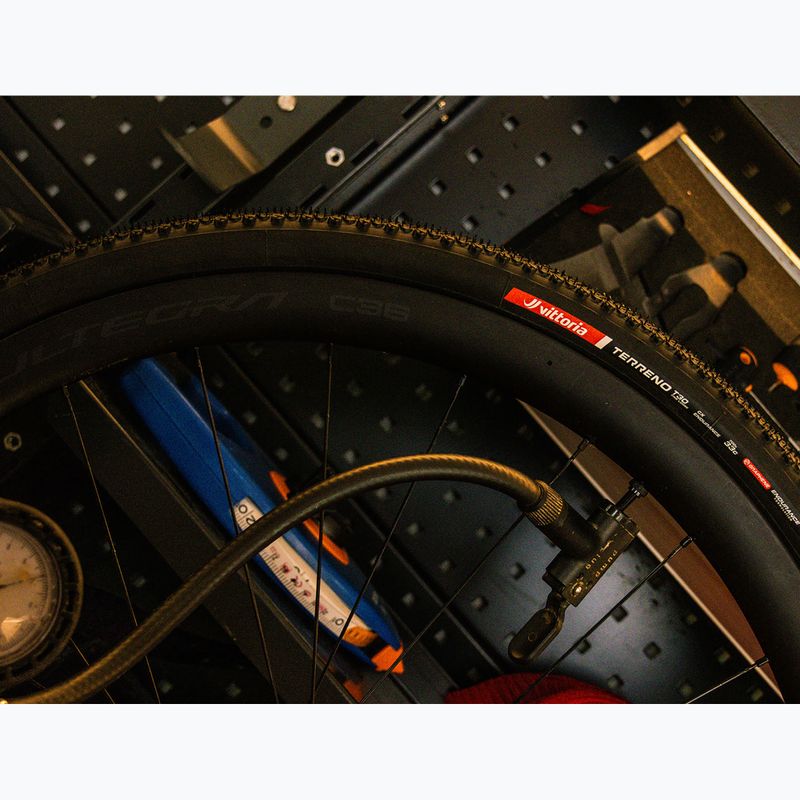 Шина велосипедна Vittoria Terreno T30 G2.0 Gravel Sport 700 x 35C чорний 6