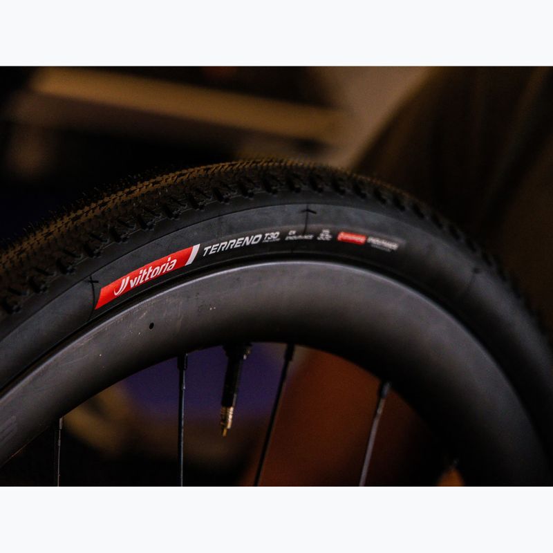 Шина велосипедна Vittoria Terreno T30 G2.0 Gravel Sport 700x35c чорний 6