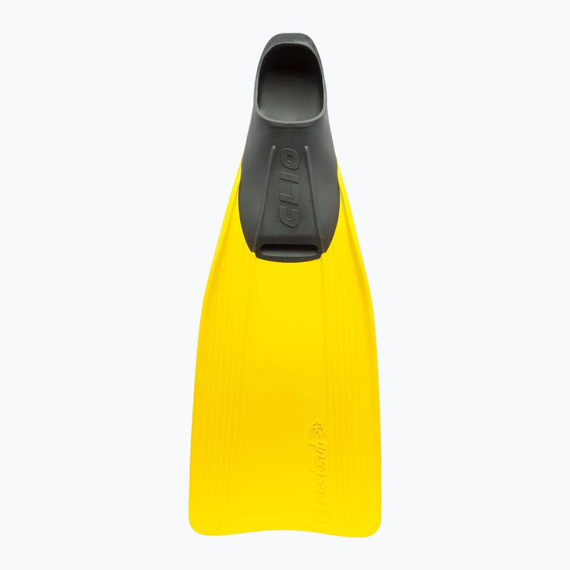 Ласти для снорклінгу дитячі Cressi Clio Kid yellow 2