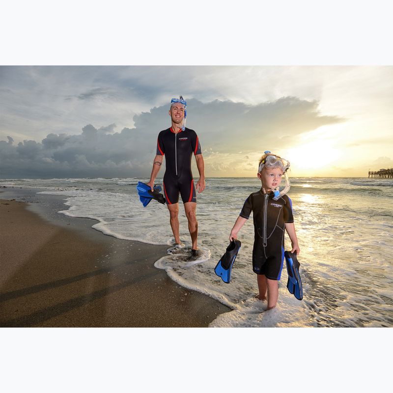 Чоловічий гідрокостюм для плавання Cressi Playa Shorty 2.5 mm black/red 13