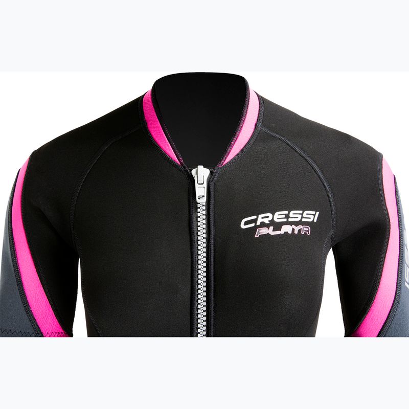 Гідрокостюм жіночий Cressi Playa Shorty 2.5 мм black/pink 4