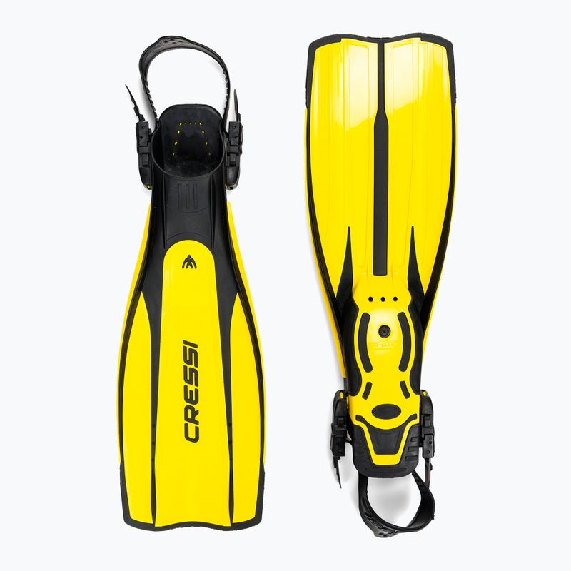 Ласти для дайвінгу Cressi Pro Light black/yellow 2