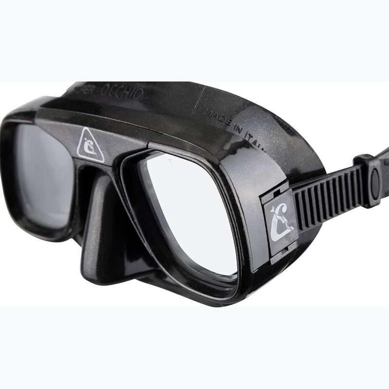 Маска для дайвінгу Cressi САПerocchio black/black 4