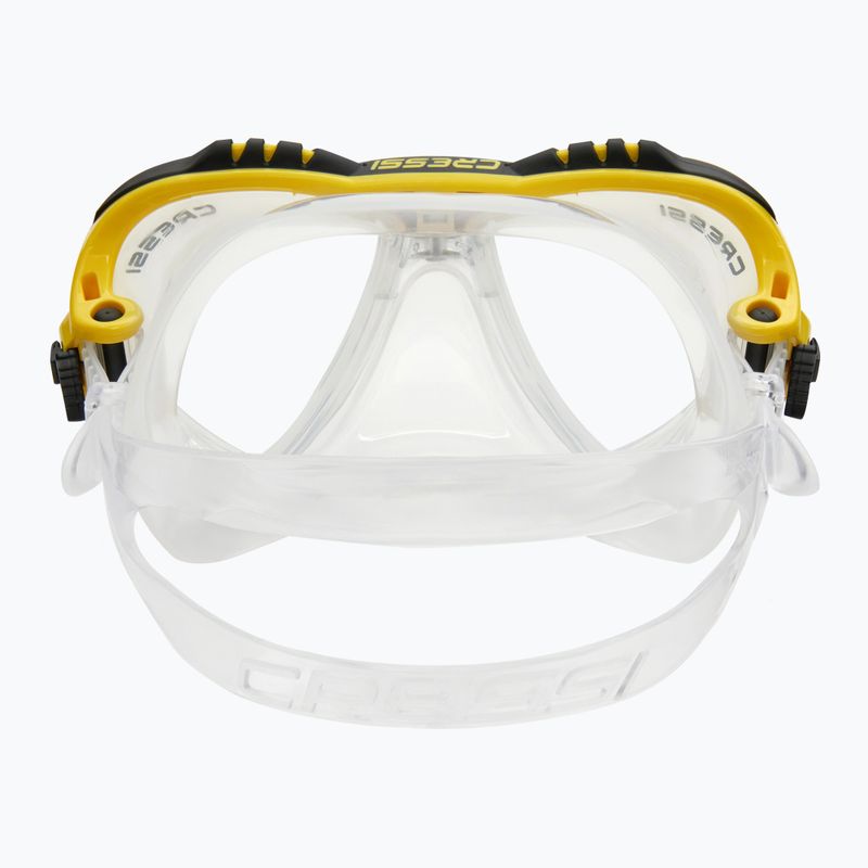 Маска для дайвінгу Cressi Matrix clear/yellow 5