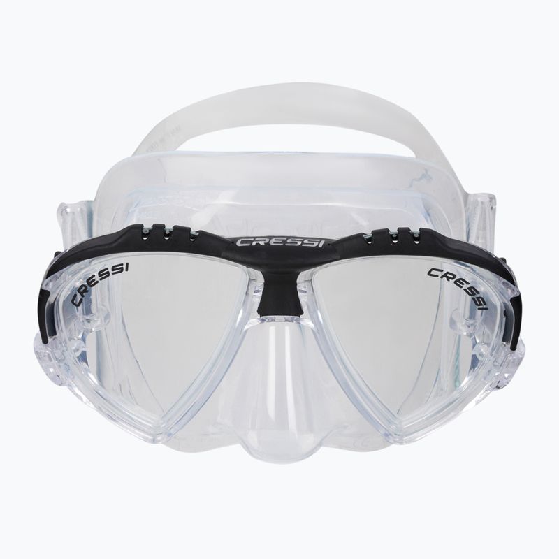 Маска для дайвінгу Cressi Matrix clear/black 2