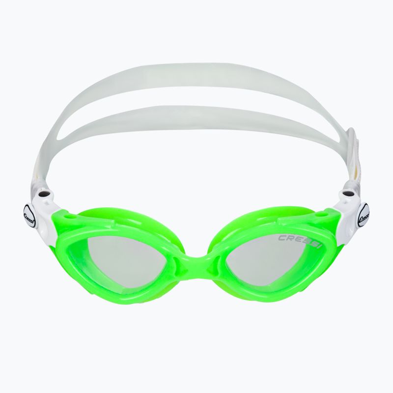 Окуляри для плавання дитячі Cressi King Crab lime 2
