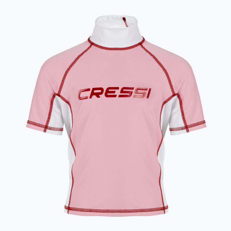 Футболка для плавання дитяча Cressi Rash Guard S/SL pink