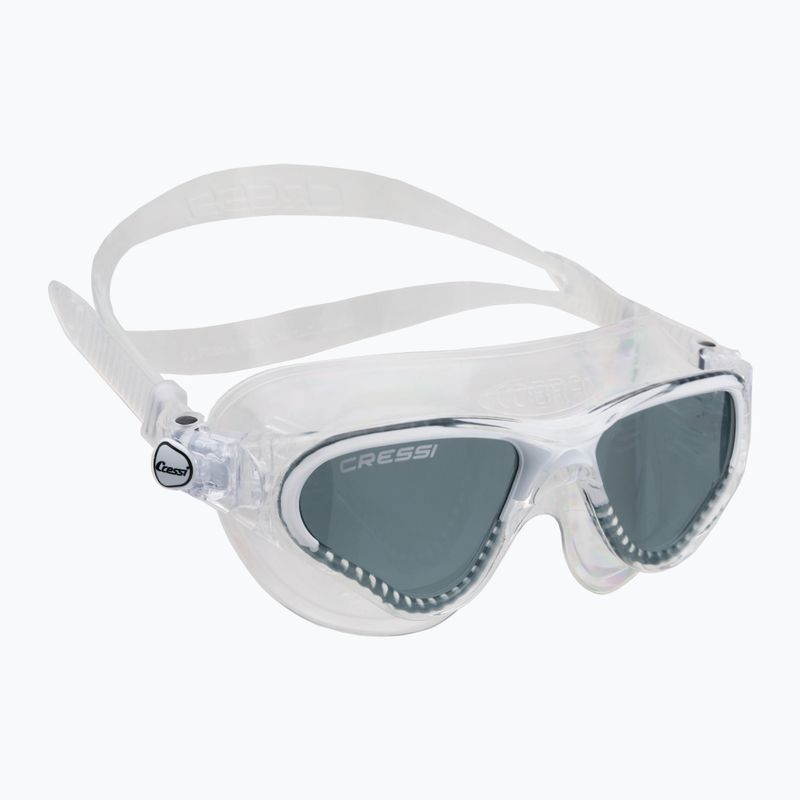 Маска для плавання Cressi Cobra clear/clear white smoked
