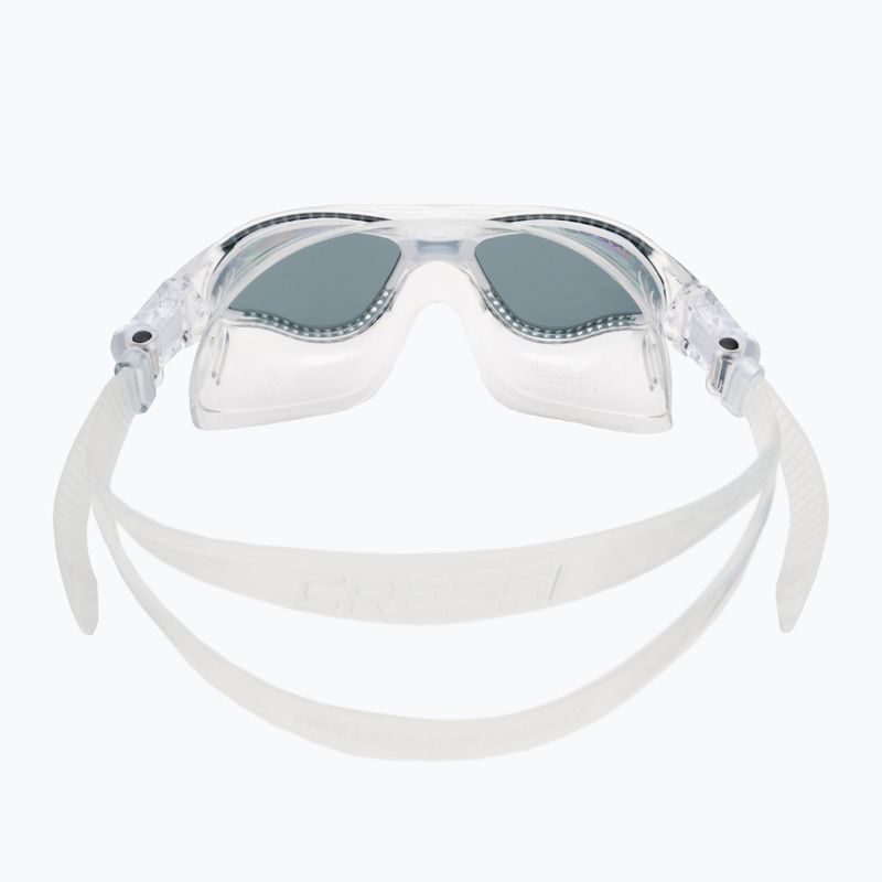 Маска для плавання Cressi Cobra clear/clear white smoked 5