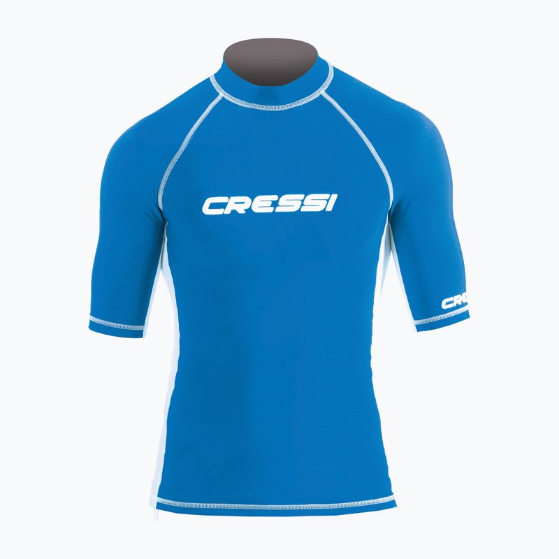 Футболка для плавання чоловіча Cressi Rash Guard S/SL blue