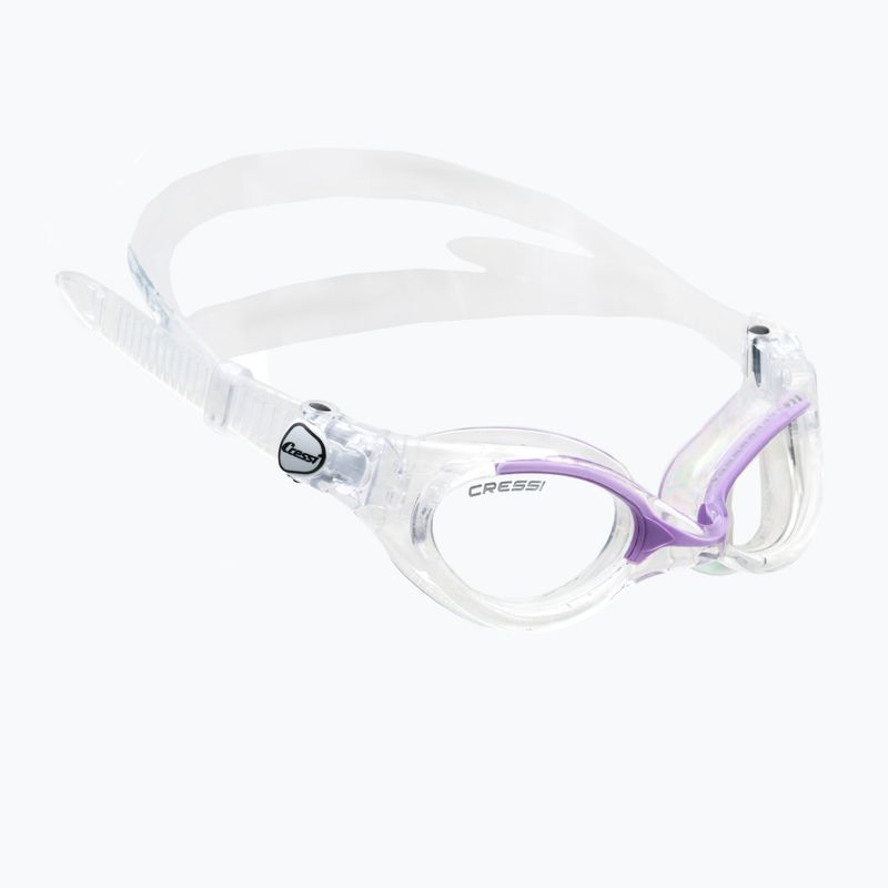 Окуляри для плавання damskie Cressi Flash clear/clear lilac