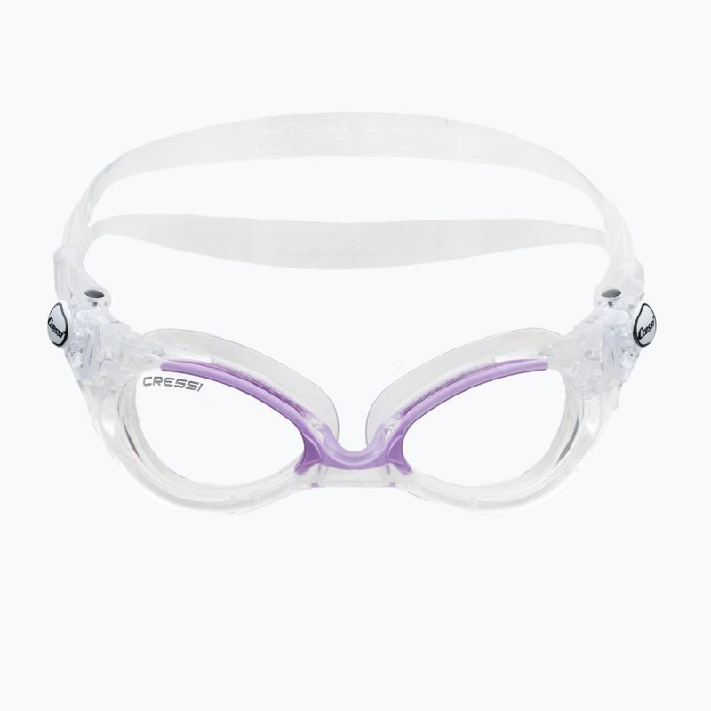 Окуляри для плавання damskie Cressi Flash clear/clear lilac 2