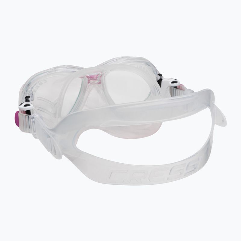 Набір для снорклінгу дитячий Cressi Marea + Top clear/pink 4