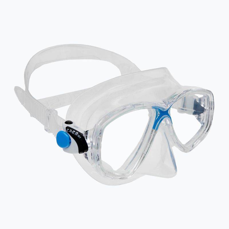 Маска для дайвінгу Cressi Marea clear/blue