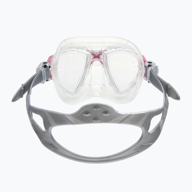 Маска для дайвінгу Cressi Nano crystal/pink 5