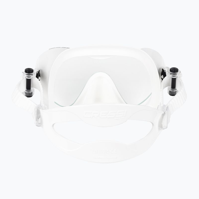 Маска для дайвінгу Cressi F1 white 4