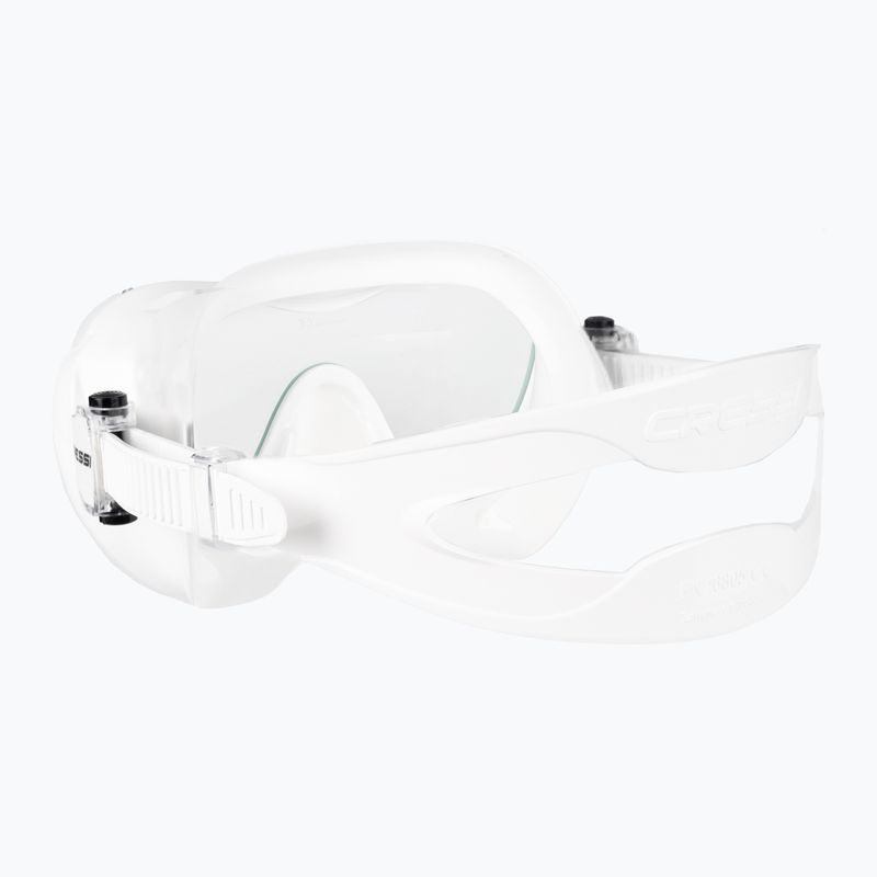Маска для дайвінгу Cressi F1 white 5