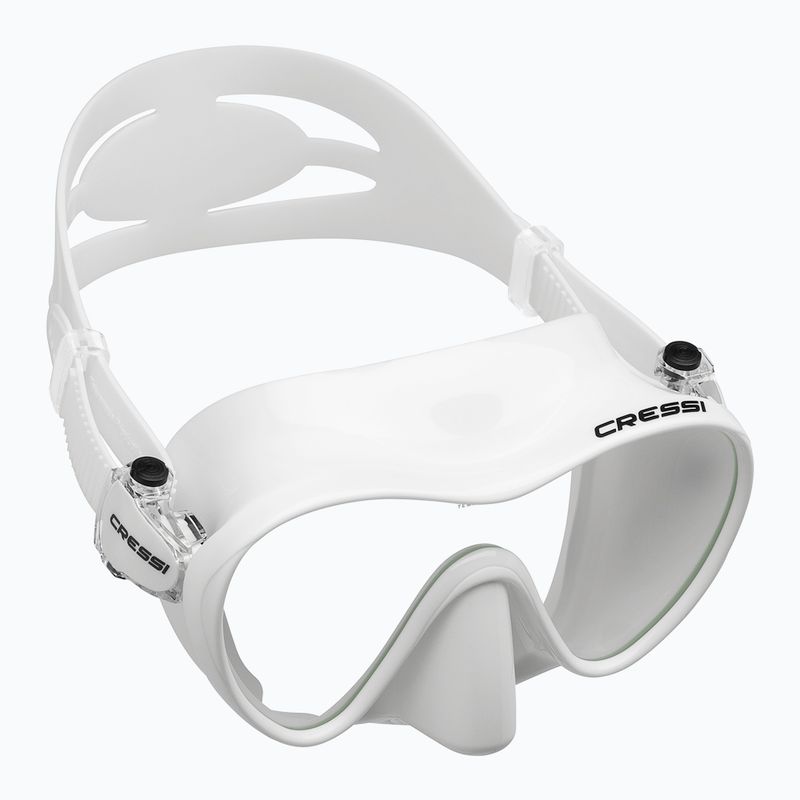 Маска для дайвінгу Cressi F1 white 6