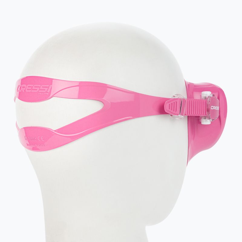 Маска для дайвінгу Cressi F1 Small pink 3