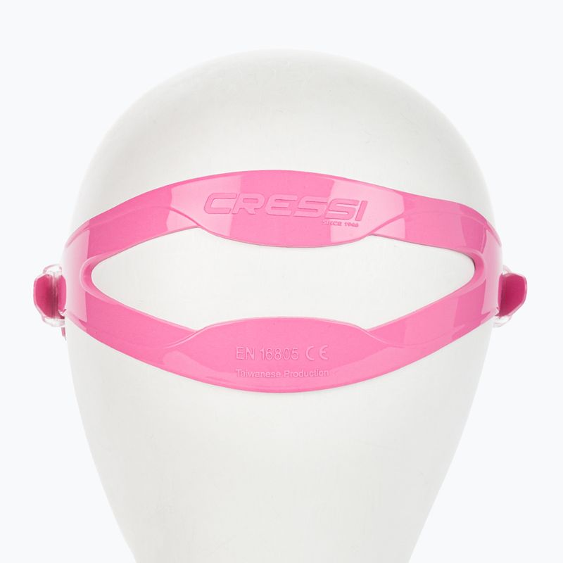 Маска для дайвінгу Cressi F1 Small pink 4