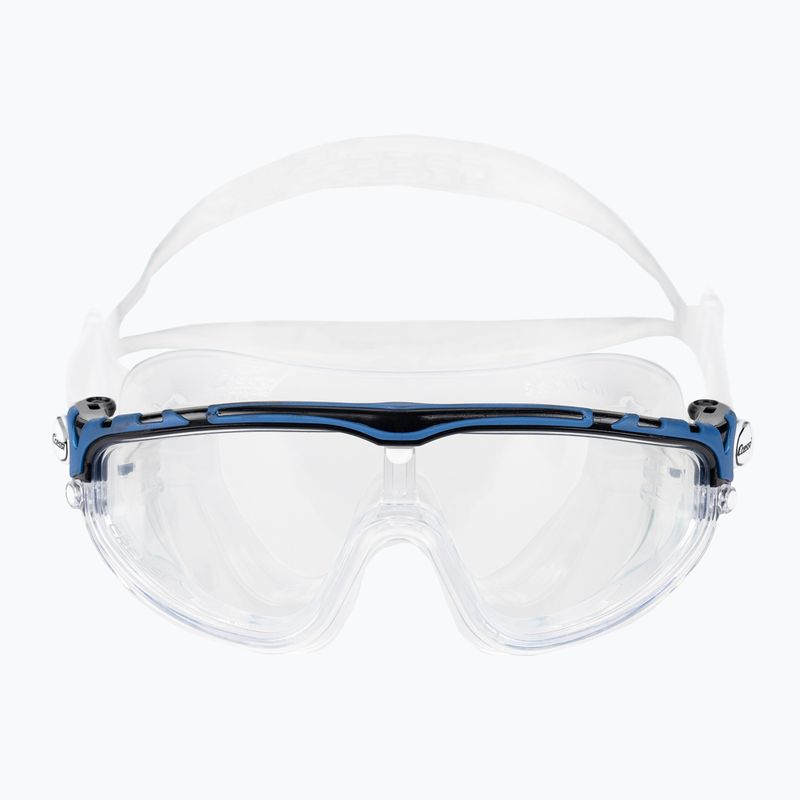 Маска для плавання Cressi Skylight clear/black/blue 2