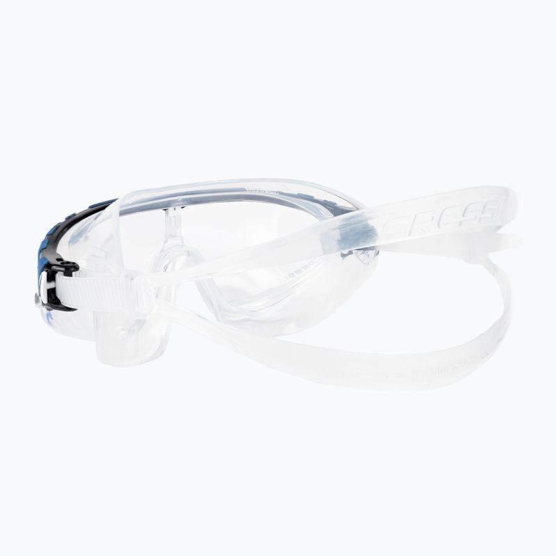 Маска для плавання Cressi Skylight clear/black/blue 4