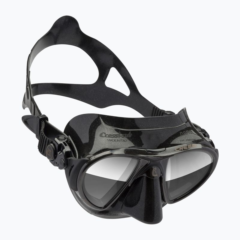 Маска для пірнання Cressi Nano black/black/silver