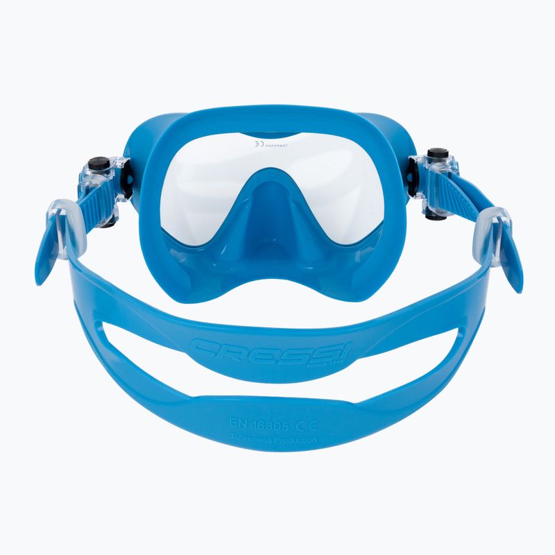 Маска для дайвінгу Cressi F1 Small blue 5