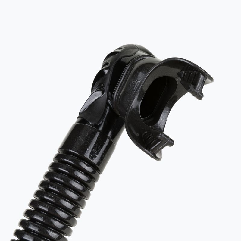 Трубка для дайвінгу Cressi Alpha Ultra Dry sil. black/black 3