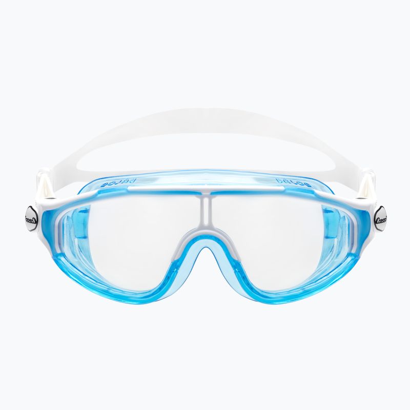 Маска для плавання дитяча Cressi Baloo blue/blue white 2