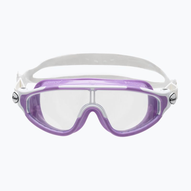 Маска для плавання дитяча Cressi Baloo lilac/lilac white 2