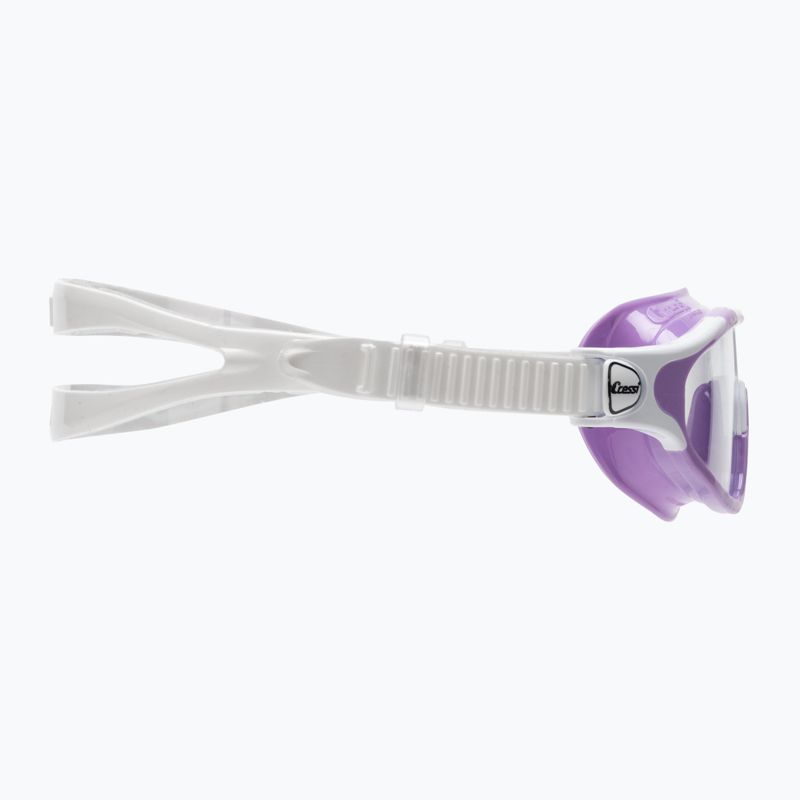 Маска для плавання дитяча Cressi Baloo lilac/lilac white 3