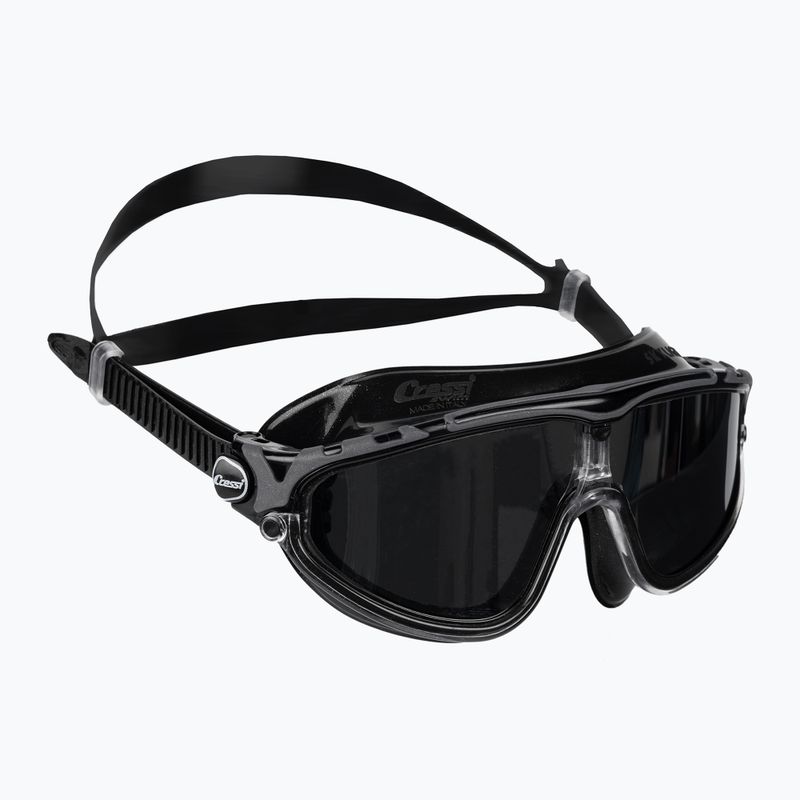 Маска для плавання Cressi Skylight black/black grey mirrored