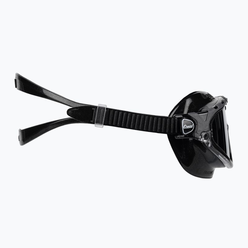 Маска для плавання Cressi Skylight black/black grey mirrored 3