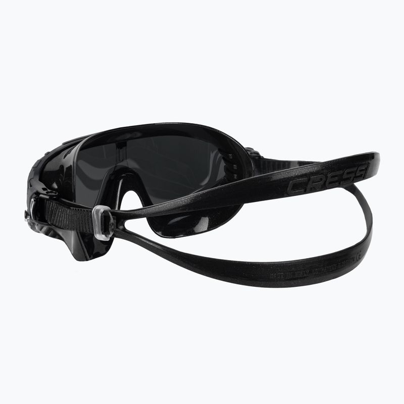 Маска для плавання Cressi Skylight black/black grey mirrored 4