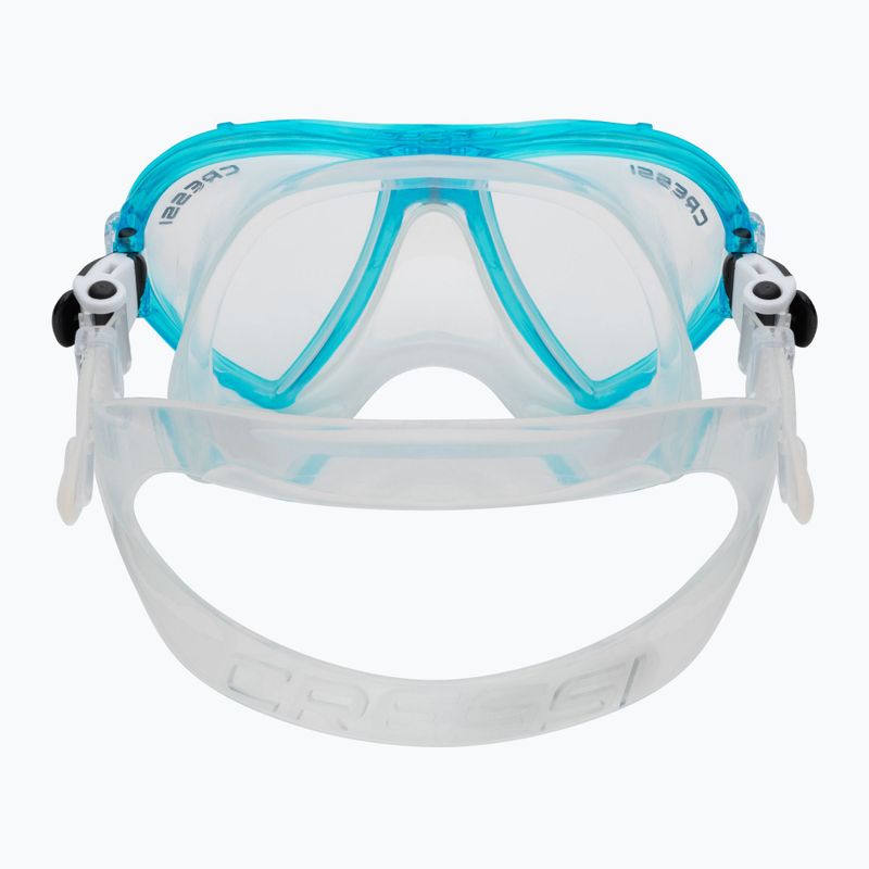 Набір для снорклінгу Cressi Ocean + Gamma clear/aquamarine 5