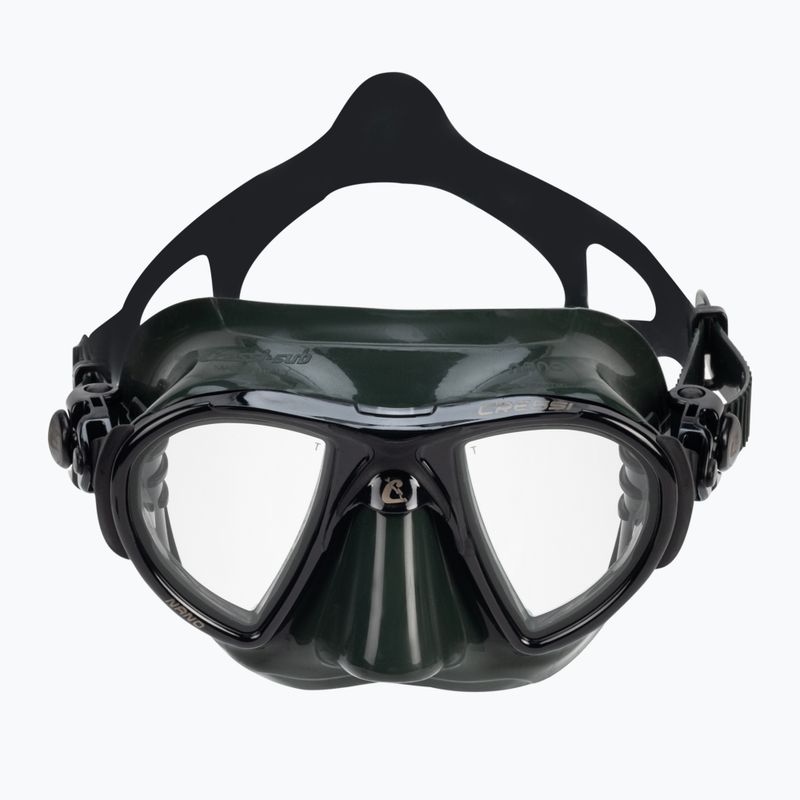 Маска для дайвінгу Cressi Nano green/green 2