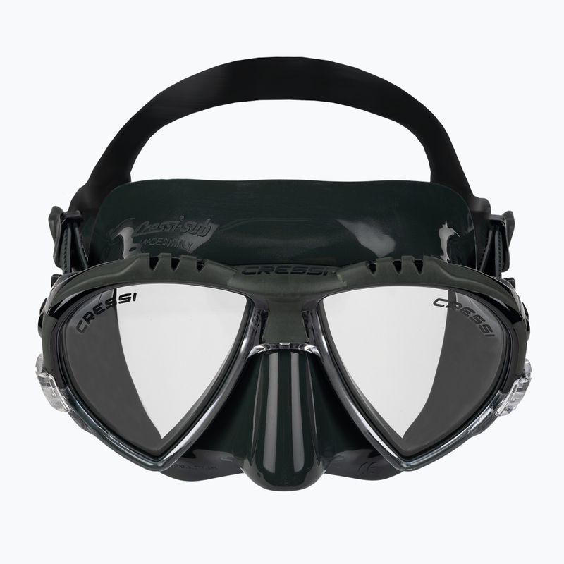 Маска для дайвінгу Cressi Matrix green/green 2