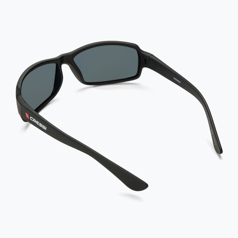 Окуляри сонцезахисні Cressi Ninja Floating black/orange mirrored 2