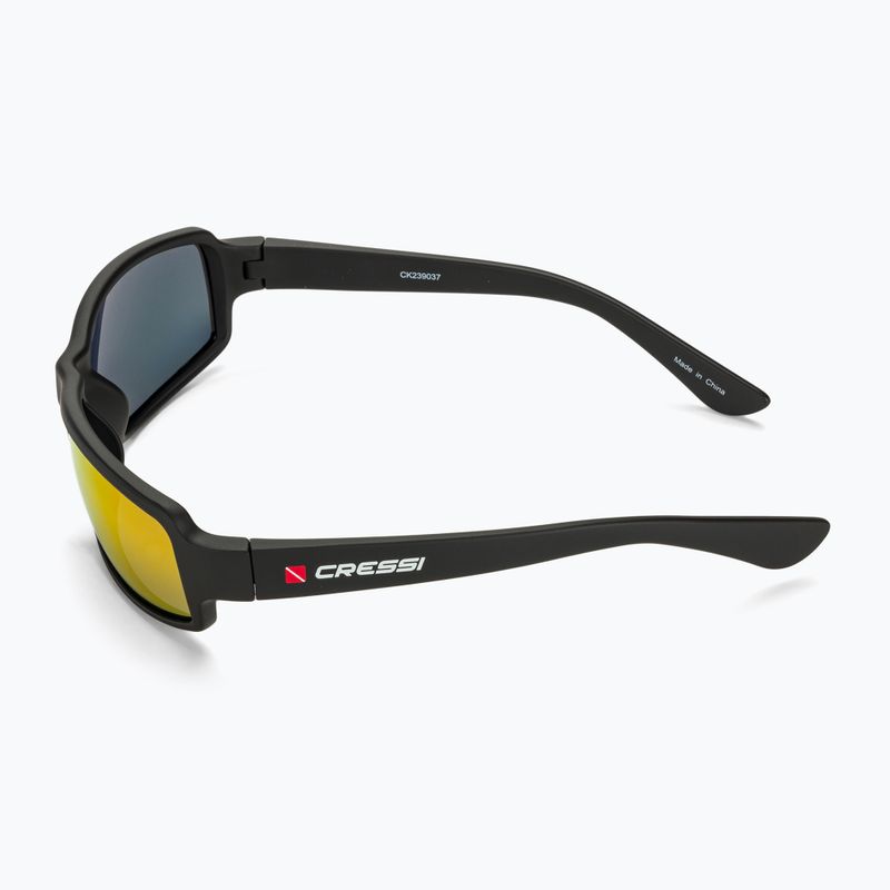 Окуляри сонцезахисні Cressi Ninja Floating black/orange mirrored 4